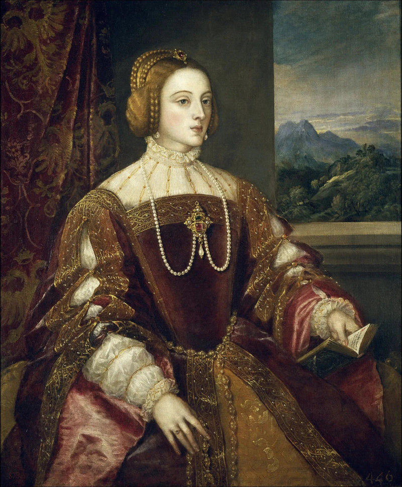 Isabel de Portugalin muotokuva - Titian