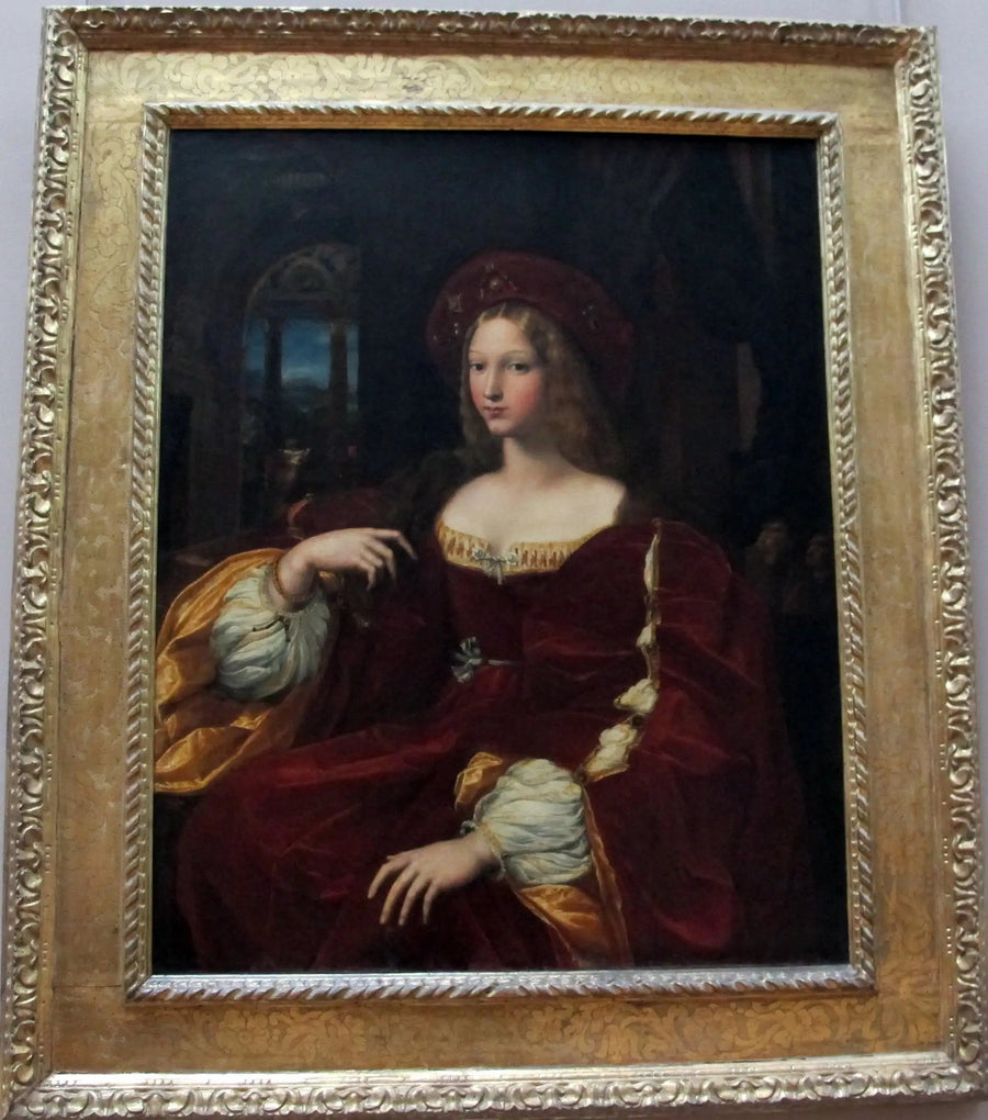Isabelle de Requesensin muotokuva, Napolin varakuningatar - Raphael Sanzio