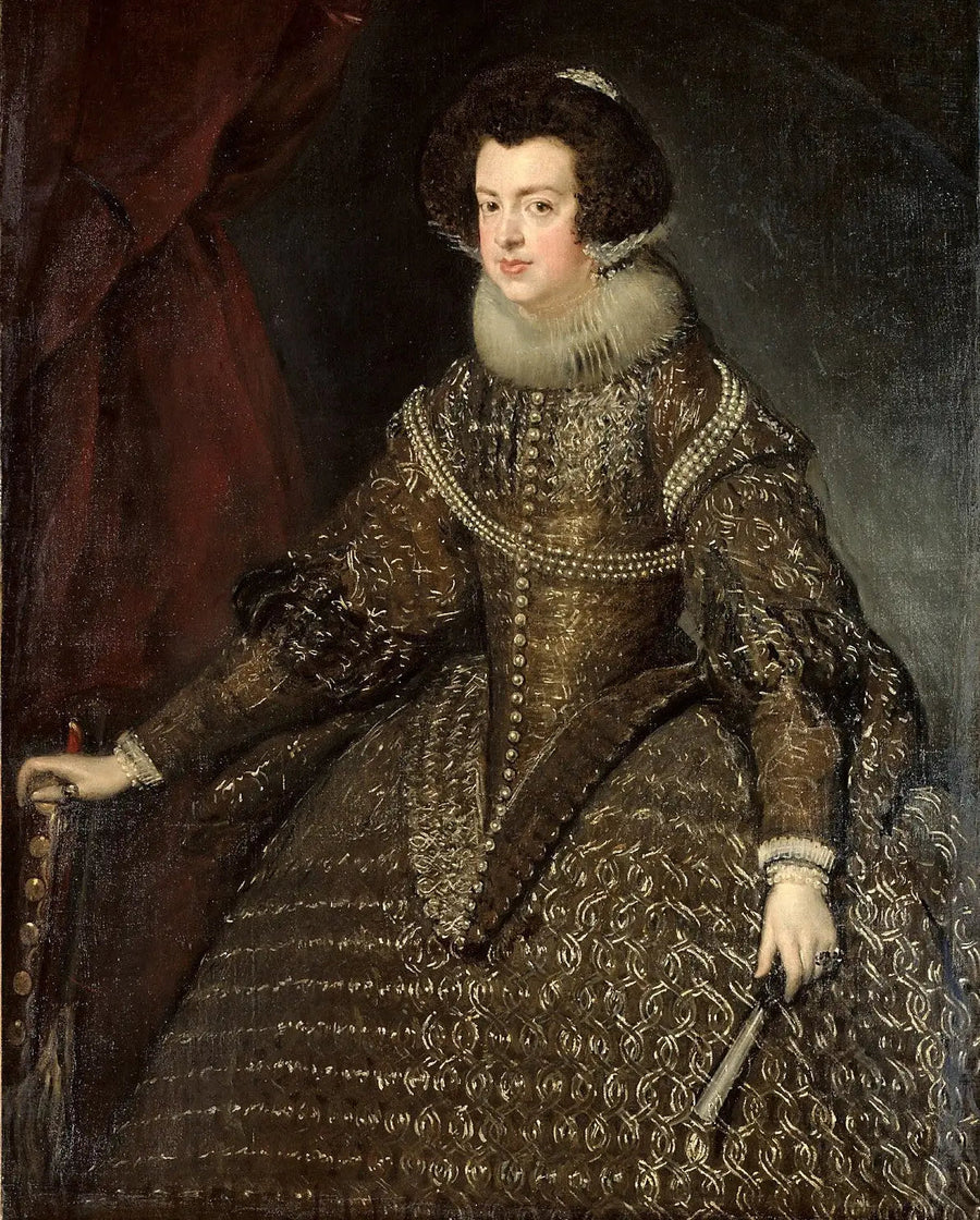 Isabelle d'Espagne - Diego Velázquez Portrait