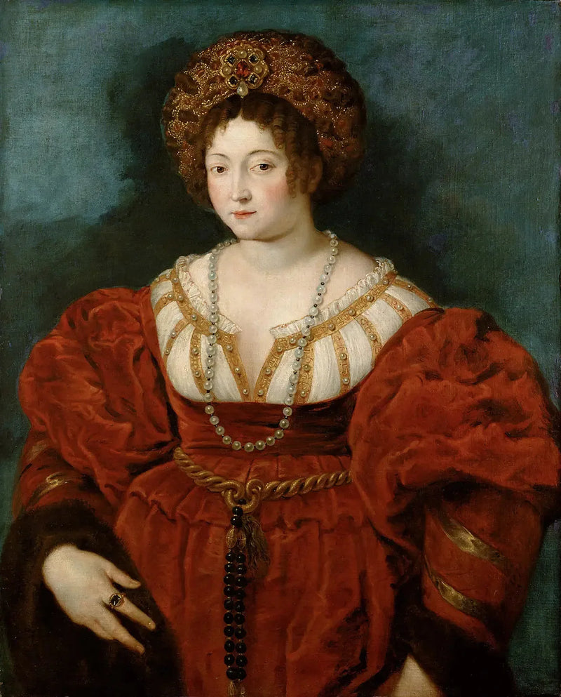 Isabelle d'Este - Peter Paul Rubens - Muotokuva
