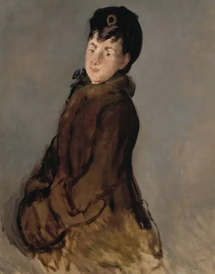 Isabelle Lemonnierin muotokuva käsineen kanssa - Édouard Manet