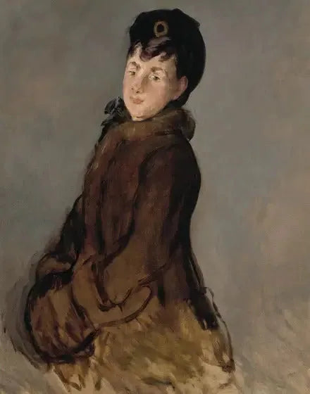 Isabelle Lemonnierin muotokuva käsineen kanssa - Édouard Manet