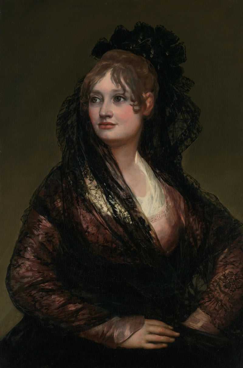 Isabelle Porcelin muotokuva - Francisco de Goya