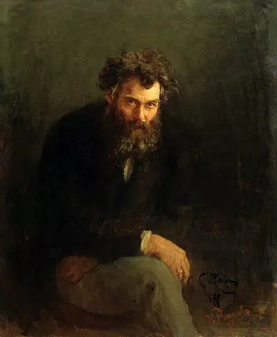 Ivan Chichkinen muotokuva - Ilya Repin