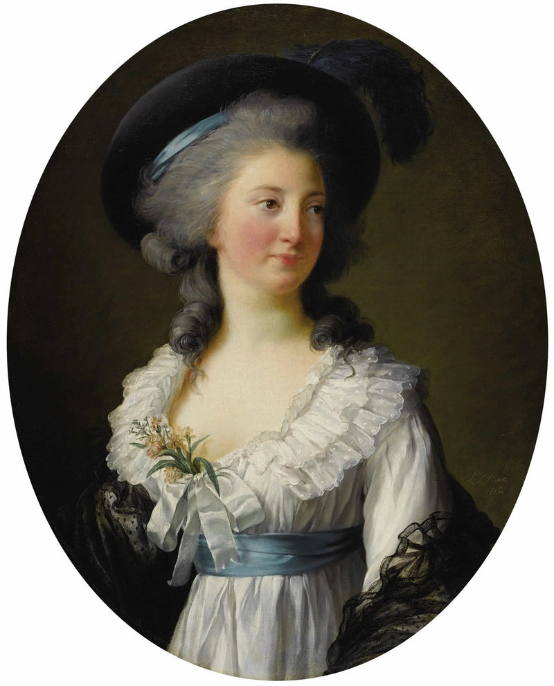 Izabela Czartoryska - Elisabeth Vigeé Le Brunin muotokuva