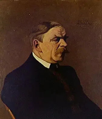 Octave Mirbeau - Muotokuva - Félix Vallotton