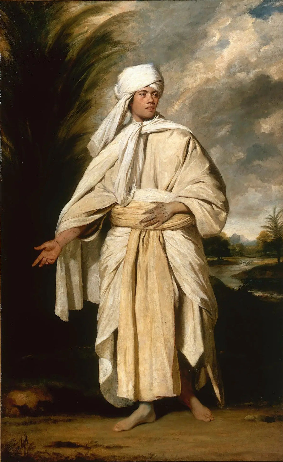 Omai'n muotokuva - Joshua Reynolds