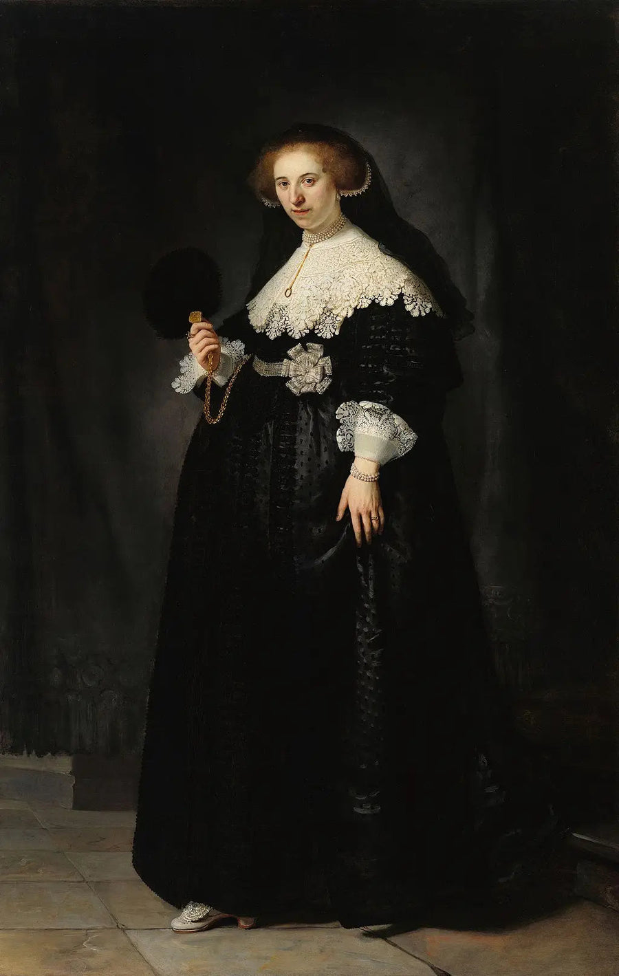 Oopjen Coppitin muotokuva - Rembrandt