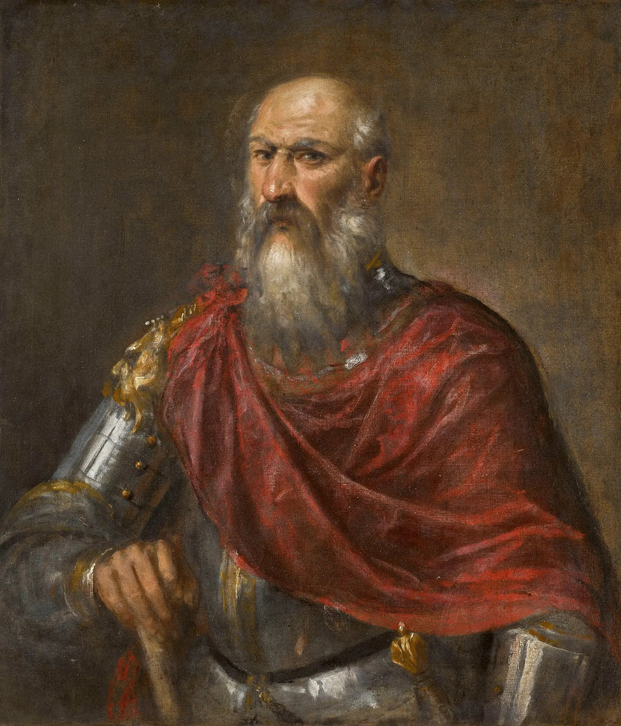 Venetsialainen amiraalin muotokuva, todennäköisesti Francesco Duodo - Titian
