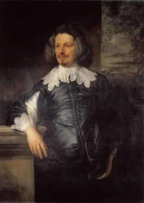 Tuntemattoman englantilaisen muotokuva - Antoine van Dyck