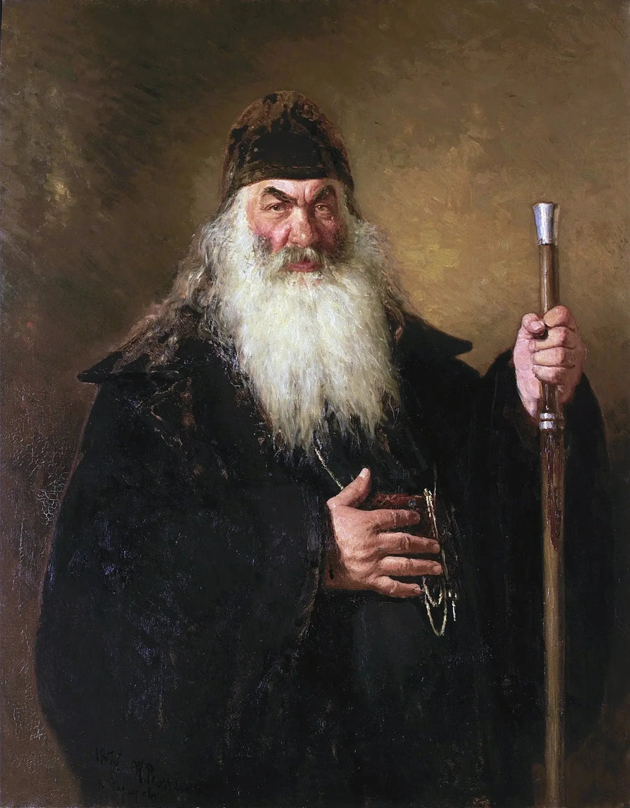 Arkkipiispa-portraitti - Ilya Repin