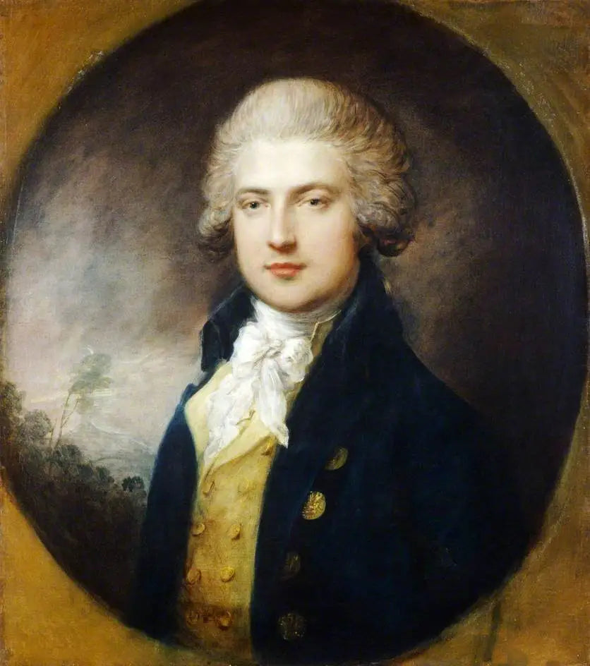 Walesin prinssin tuntemattoman osakkaan muotokuva - Thomas Gainsborough