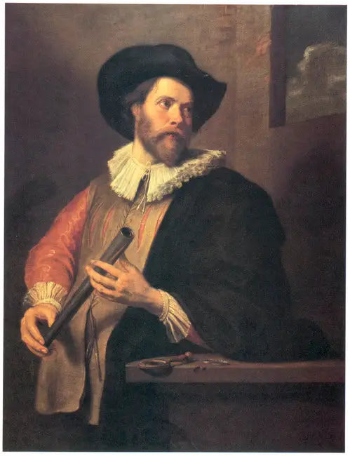 Tuntemattoman astronomin muotokuva - Antoine van Dyck