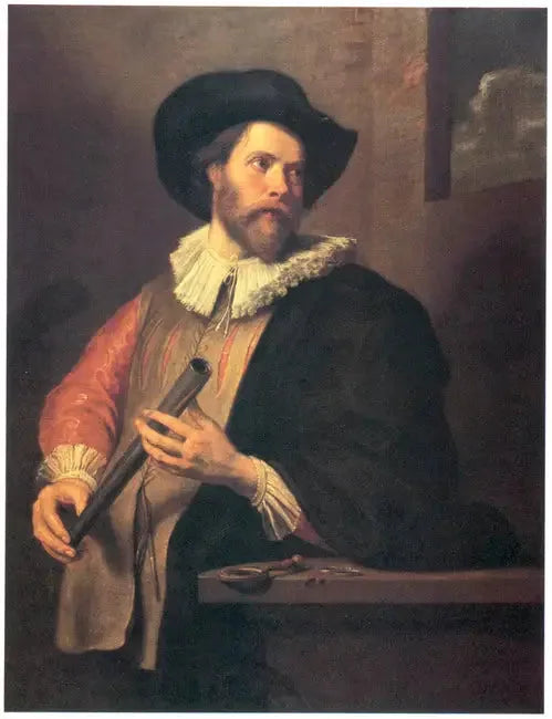 Tuntemattoman astronomin muotokuva - Antoine van Dyck