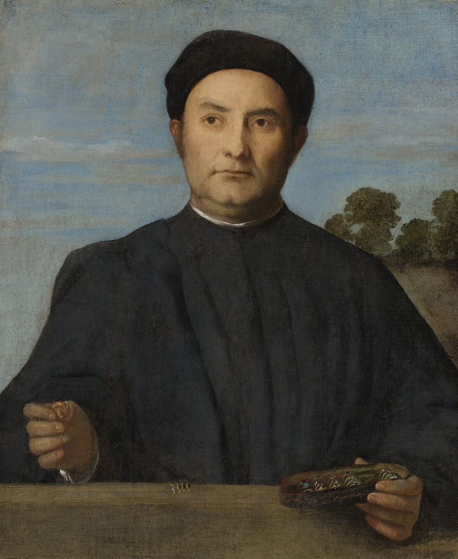 Koruasiantuntijan muotokuva - Lorenzo Lotto