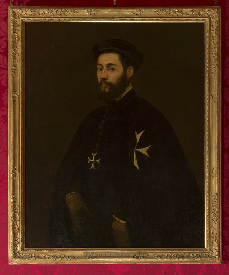 Maltesen ritarin muotokuva - Jacopo Tintoretto