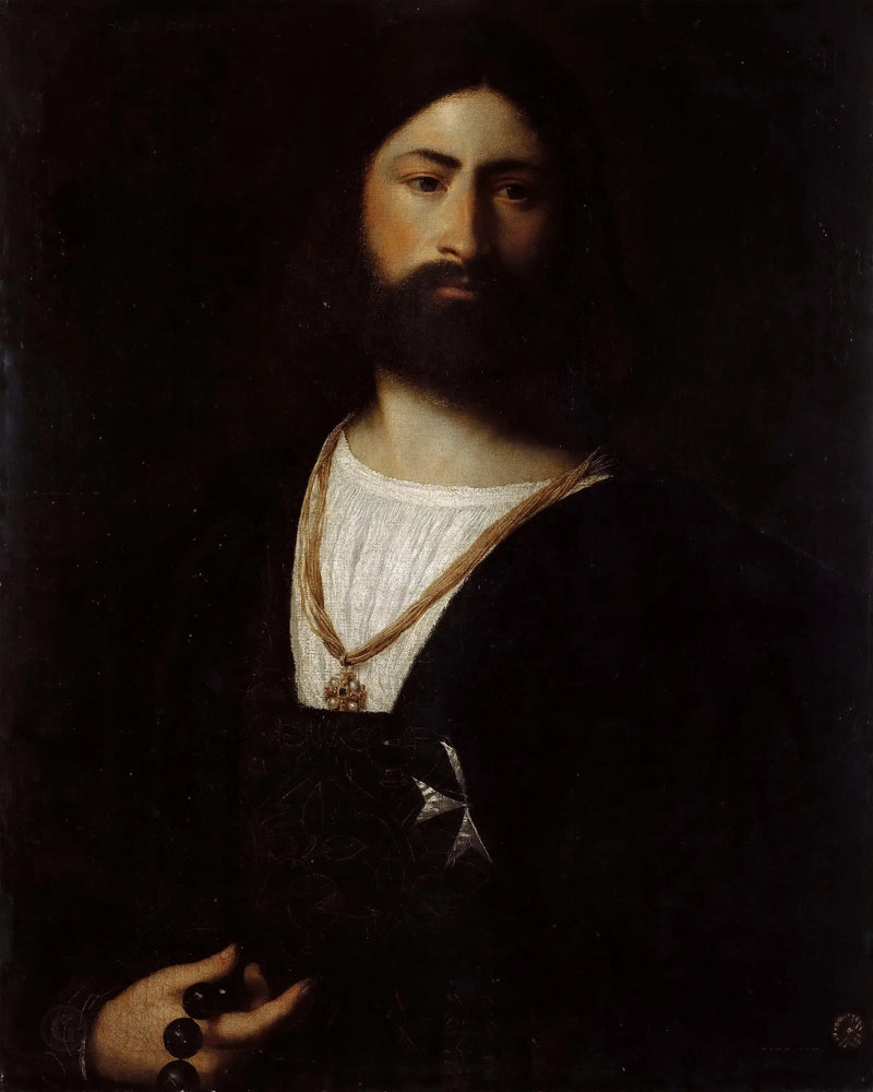Maltesen ritarin muotokuva - Titian