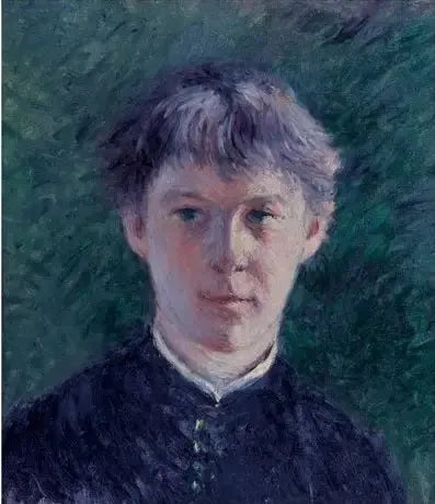 Lukiolaispojan muotokuva - Gustave Caillebotte