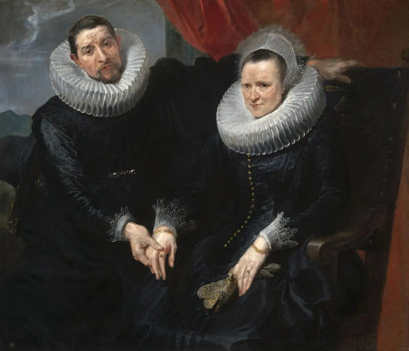 Naimisissa olevan parin muotokuva - Antoine van Dyck