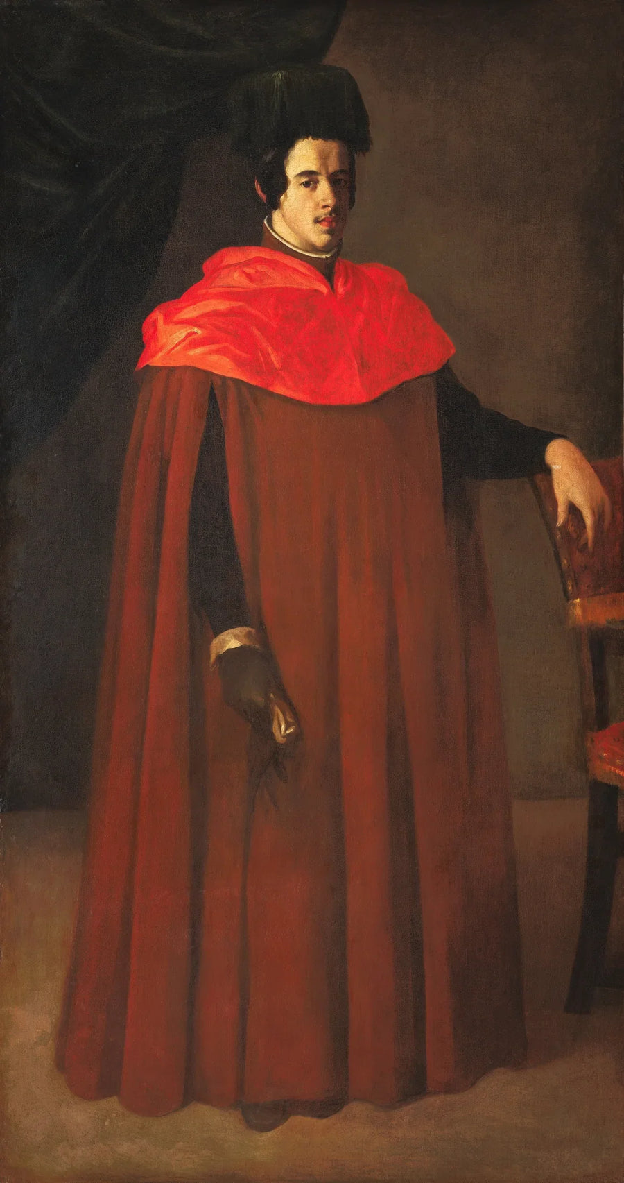 Oikeustieteen lääkärin muotokuva - Francisco de Zurbarán