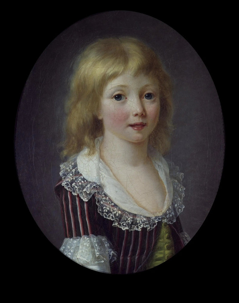 Comminges-Perheen lapsen muotokuva - Élisabeth Vigeé Le Brun
