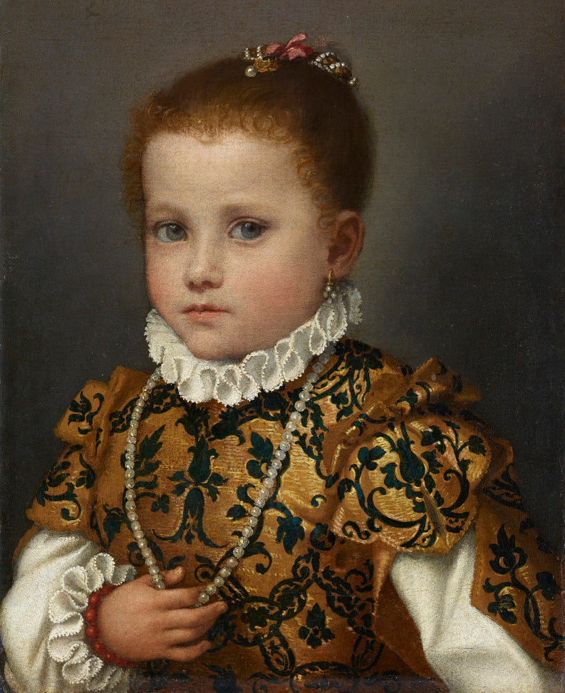Redettin talon lapsen muotokuva - Giovanni Battista Moroni