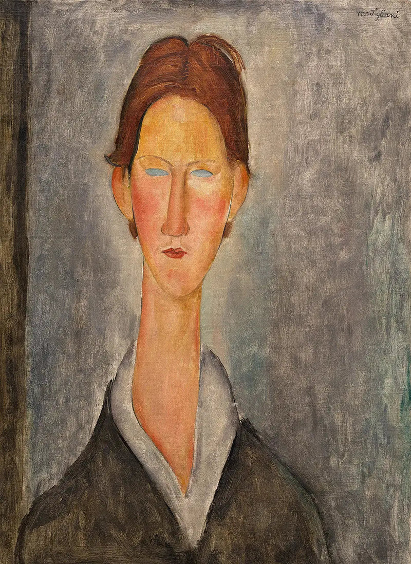 Opiskelijan muotokuva (Opiskelija) - Amedeo Modigliani