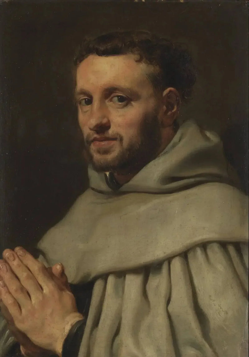 Karmelilaisveljen muotokuva (Gaspar Rinckens?) - Peter Paul Rubens