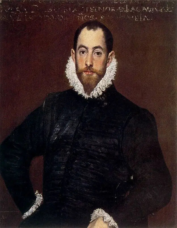 Leivän talon herrasmiehen muotokuva - El Greco