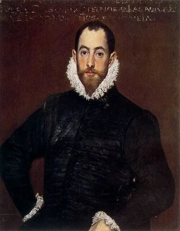 Leivän talon herrasmiehen muotokuva - El Greco