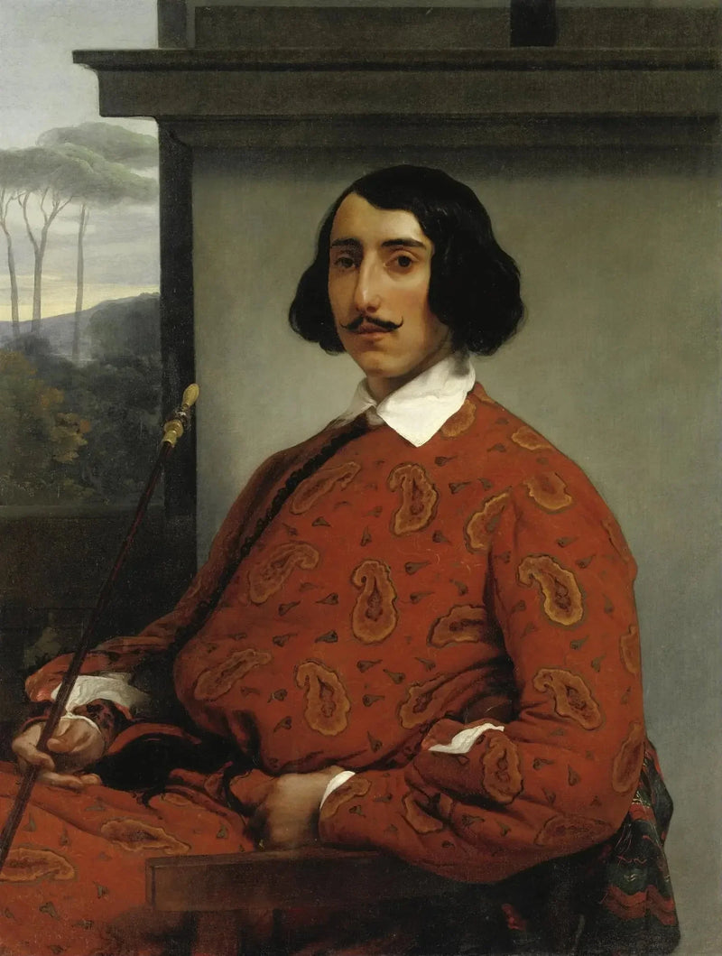 Muotokuva herrasmiehestä (herttua Manolo Nuňez Falcò) - Francesco Hayez