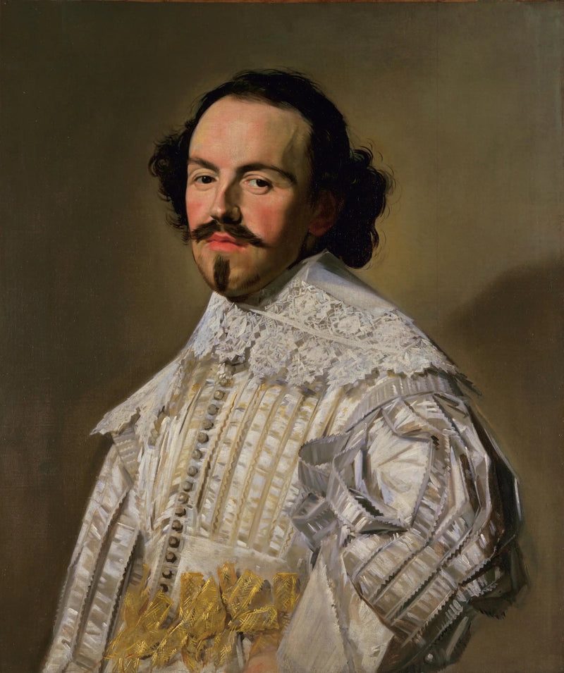Henkilön muotokuva valkoisessa - Frans Hals