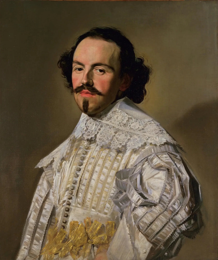 Henkilön muotokuva valkoisessa - Frans Hals