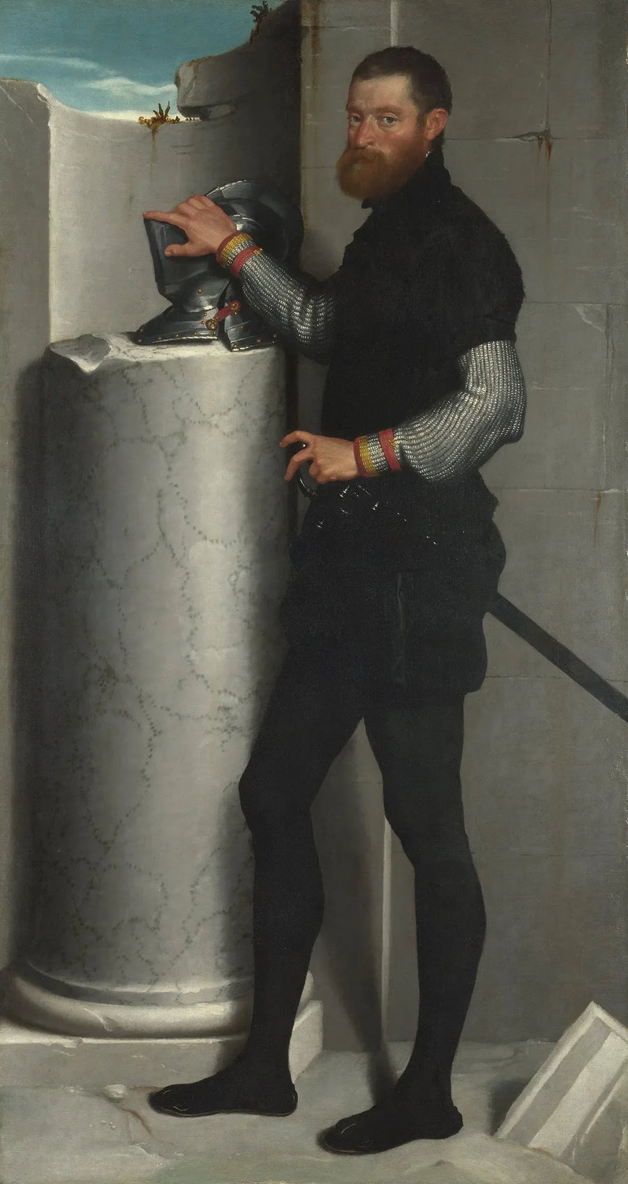 Herra-henkilön muotokuva - Giovanni Battista Moroni