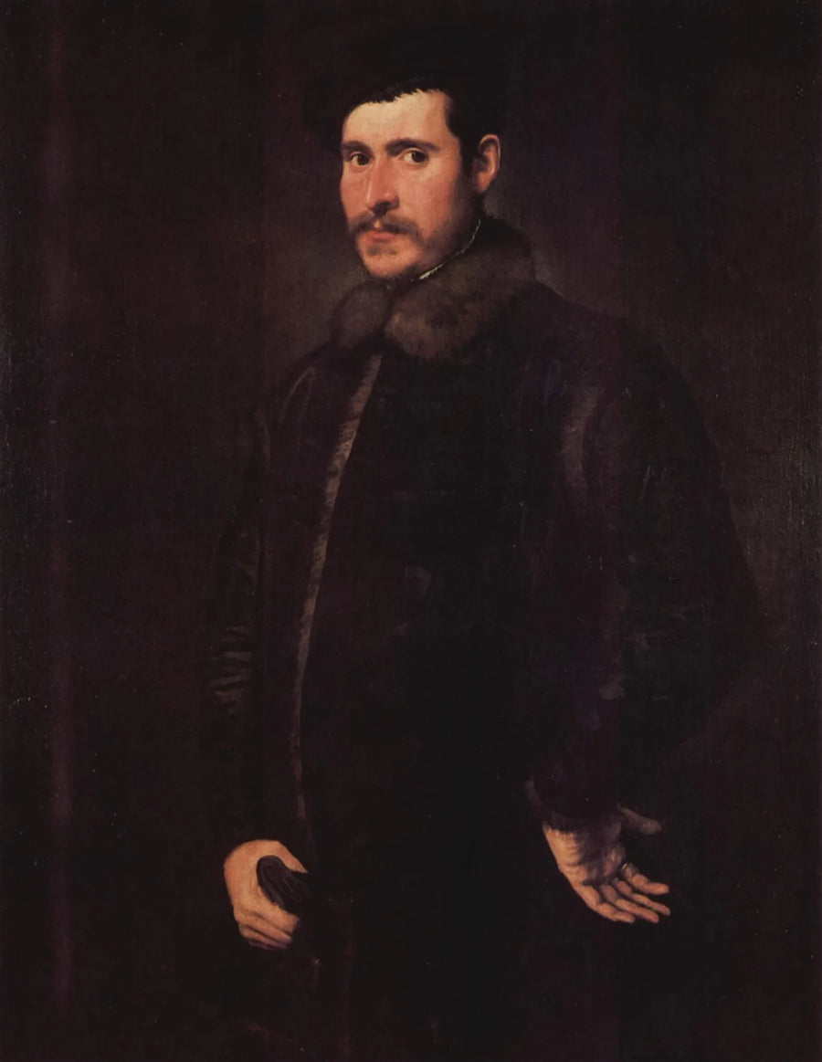 Aatelismiehen muotokuva - Jacopo Tintoretto