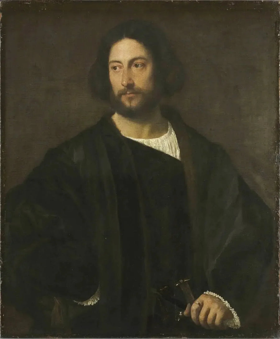 Herra-henkilön muotokuva - Titian