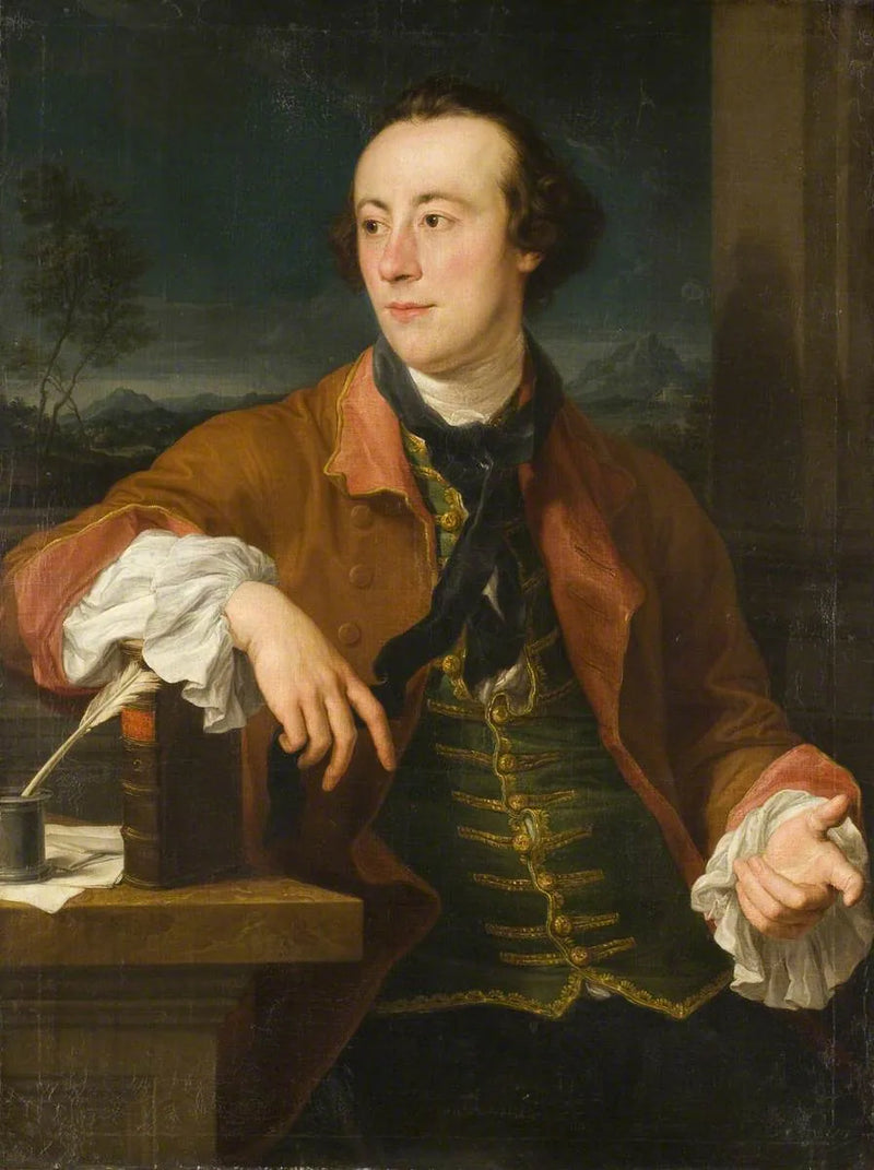 Henkilökuva aatelismiehestä (perinteisesti tunnistettu Horatio Walpoleksi, 1723–1809) - Pompeo Batoni