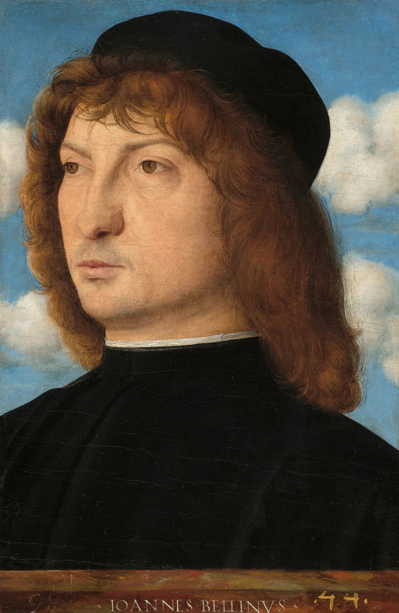 Venetsialainen aatelismiehen muotokuva - Giovanni Bellini
