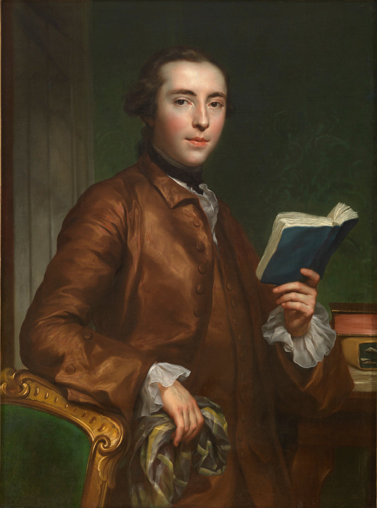 Englantilaisen herrasmiehen muotokuva - Anton Raphael Mengs
