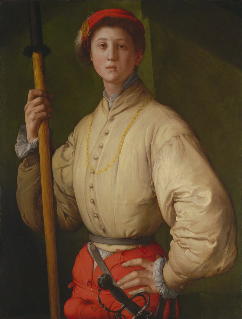 Halberdierin muotokuva - Pontormo