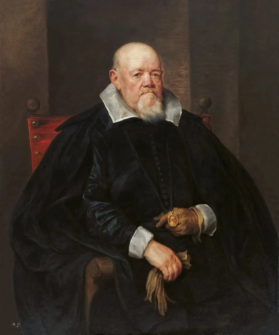 Muotokuva miehestä medaljonilla - Antoine van Dyck