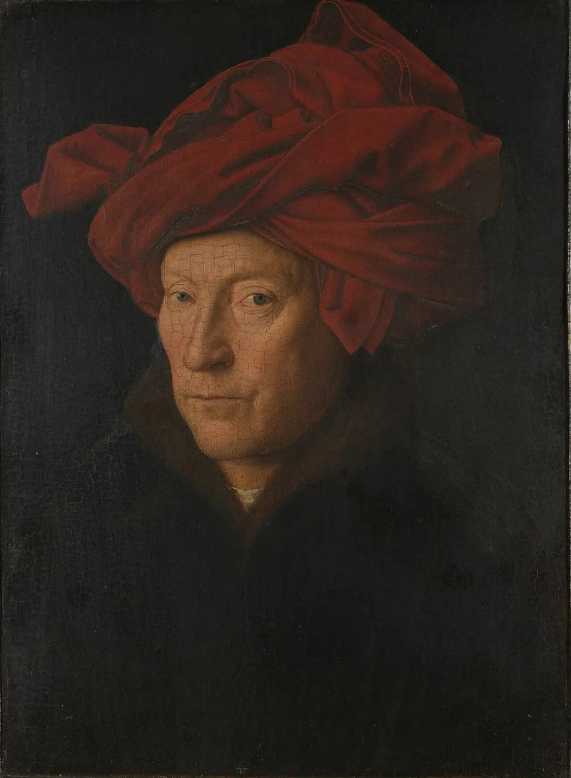 Miehen muotokuva (itsekuva?) - Jan van Eyck