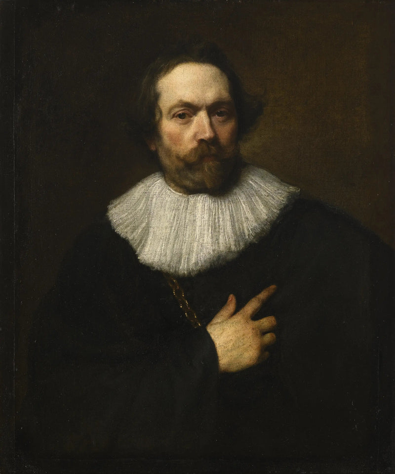 Miehen muotokuva parralla - Antoine van Dyck