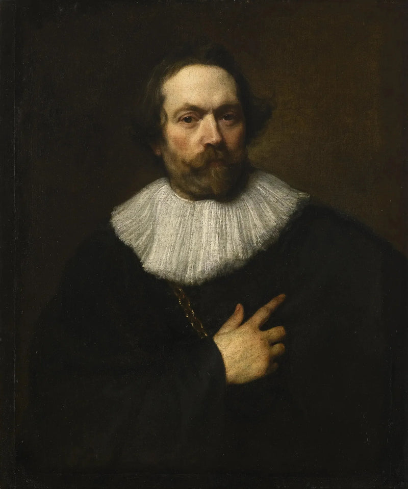 Miehen muotokuva parralla - Antoine van Dyck