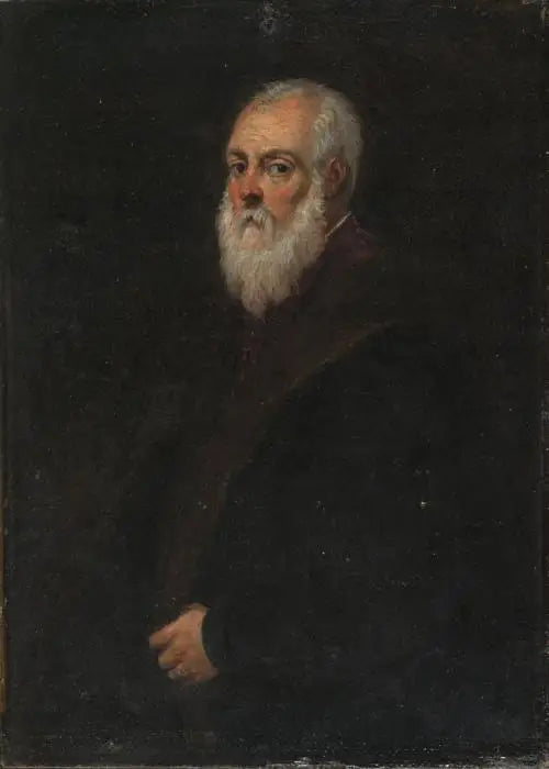 Partalainen parrakas mies - David Teniers nuorempi