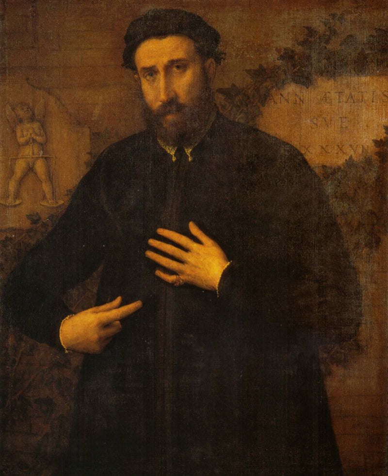 37-vuotiaan miehen muotokuva - Lorenzo Lotto