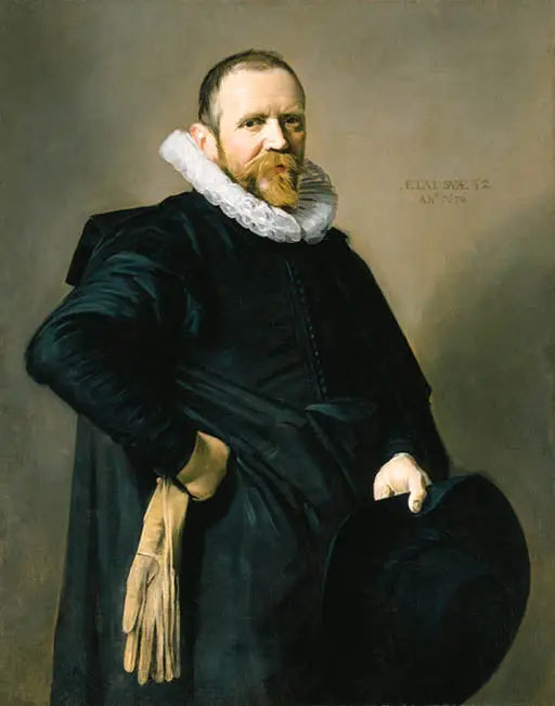52-vuotiaan miehen muotokuva - Frans Hals