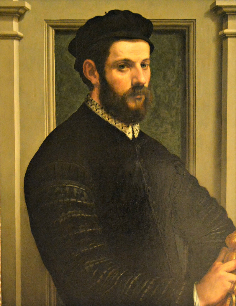 Miehen muotokuva, nimeltään autoportraiitti - Francesco Salviati