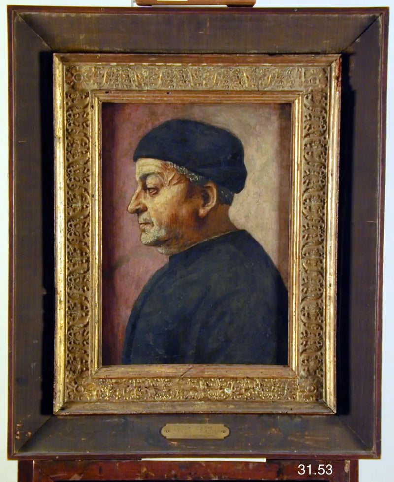 Miehen muotokuva - Domenico Ghirlandaio