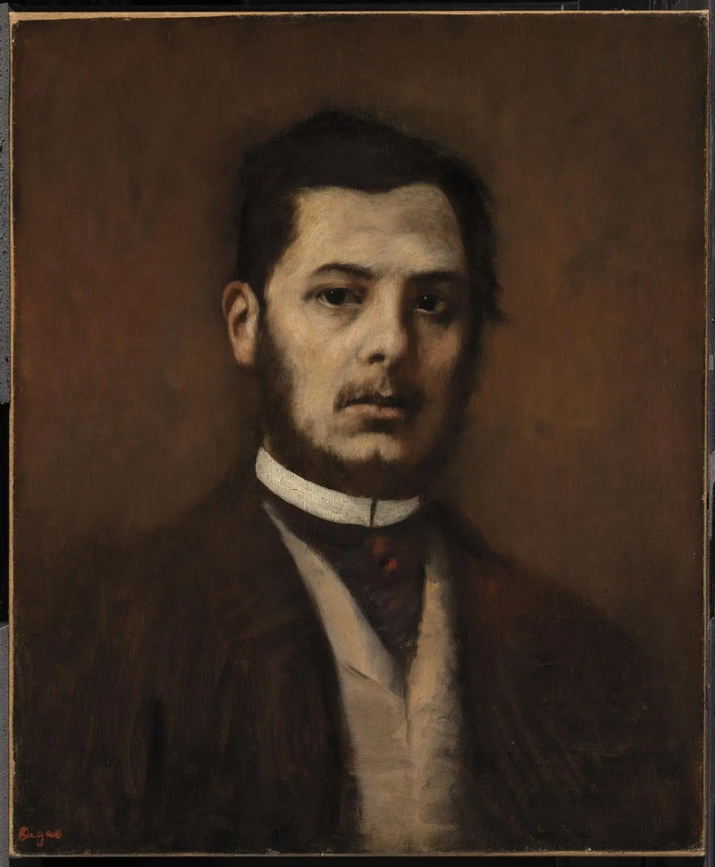 Miehen muotokuva - Edgar Degas